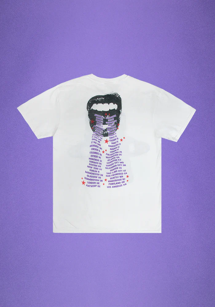 GUTS dateback t-shirt in white - Image 3